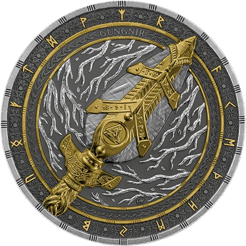 Gungnir Artefacts UHR 2026 – 2 oz Silbermünze Ag .9999 | Germania Mint | kaufen Graz Kärnten
