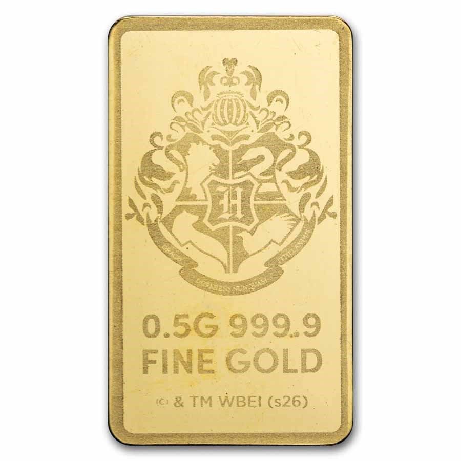 Harry Potter 25th Anniversary 0,5g Goldbarren 999,9 – PAMP**