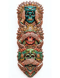 Hear No Evil – Aztec Totem Shaped 3 oz Kupfer 999 High Relief Color UV 2026 (Italien)