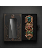 Hear No Evil – Aztec Totem Shaped 3 oz Kupfer 999 High Relief Color UV 2026 (Italien)