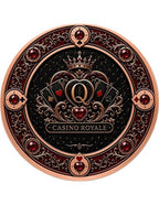 Kupfermedaille 1 oz – Queen of Hearts | Casino Royale Series 2026 | Hochrelief & Colors | Limitiert 3.000 Stück