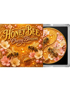 Kupfermedaille 1 oz – Honey Bee: Cherry Blossom 2026 | Golden Matt & Colors | Cu .999 | Nummeriert | 1.000 Stück
