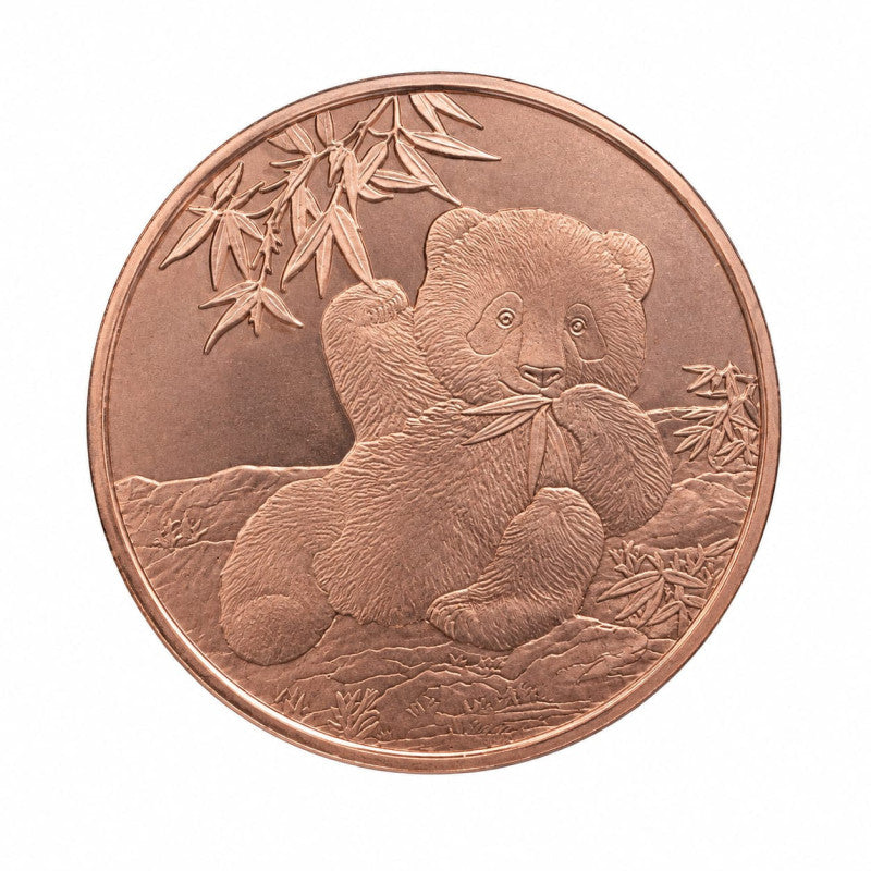 Panda 5 oz Kupfermedaille .999 – MM Edelmetalle
