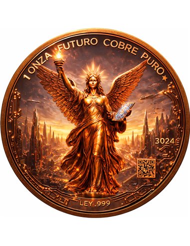 LIBERTAD Future Coin 1 Oz Kupfer