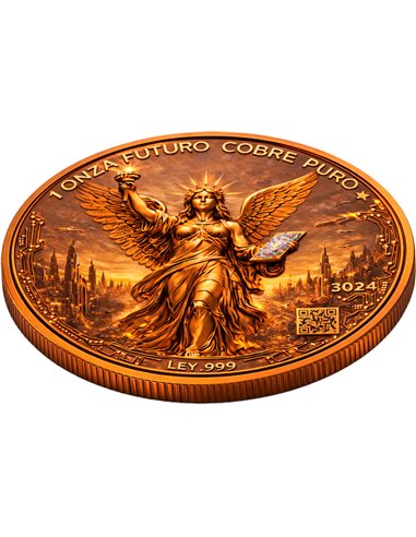 LIBERTAD Future Coin 1 Oz Kupfer