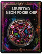 Kupfermedaille 1 oz – Libertad Neon Poker Chip 2026 | Hochrelief & Colors | Limitiert 2.000 Stück