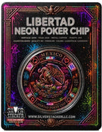 Kupfermedaille 1 oz – Libertad Neon Poker Chip 2026 | Hochrelief & Colors | Limitiert 2.000 Stück