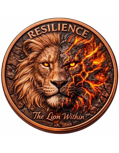Resilience - The Lion Within 1 oz Kupfer 2026 (Virtues Series)
