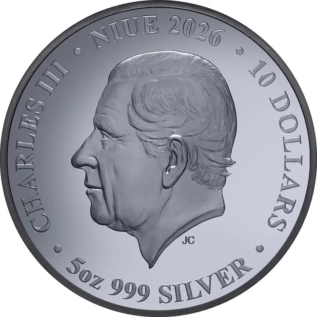 5 oz Lunar Pferd Niue 2026