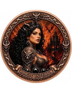 Kupfermedaille 1 oz – Magic Inferna 2026 | Magical Series | Hochrelief & Colors | Limitiert 3.000 Stück