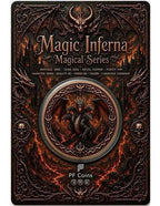 Kupfermedaille 1 oz – Magic Inferna 2026 | Magical Series | Hochrelief & Colors | Limitiert 3.000 Stück