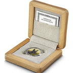 Maltesischer Pharaonenhund 2026 – 1 oz Silbermünze | Ag .9999 | Ruthenium & Gold | Nummeriert | Malta | Germania Mint
