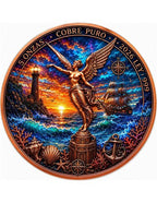 Kupfermedaille 5 oz – Nautical Libertad 2026 | Mexiko | Coloriert | Limitiert auf 3.500 Stück