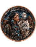 Kupfermedaille 1 oz – Spirit of the Tribes 2026 | North American Wildlife Series (High Relief, coloriert)