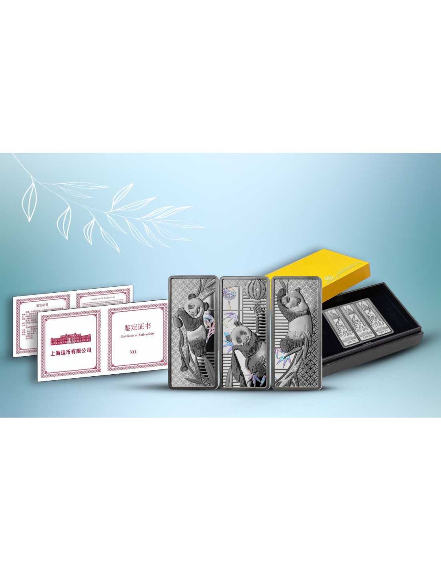 Shanghai Mint – Panda - 60g Silber