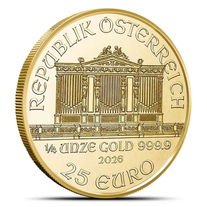 Wiener Philharmoniker 1/4 Unze Gold 2026**