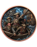 Pirates of the Seas – Honor • Courage • Freedom 1 oz Kupfer 999 BU Farbig