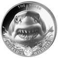 Congo World's Wildlife – Hai 1 oz Silber 999,9 2026 (Kongo) – Bayerisches Hauptmünzamt