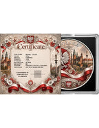 Kupfermedaille 1 oz – Poland Seduction | National Beauties 2026 | Golden Matt & Colors | Limitiert 499 Stück