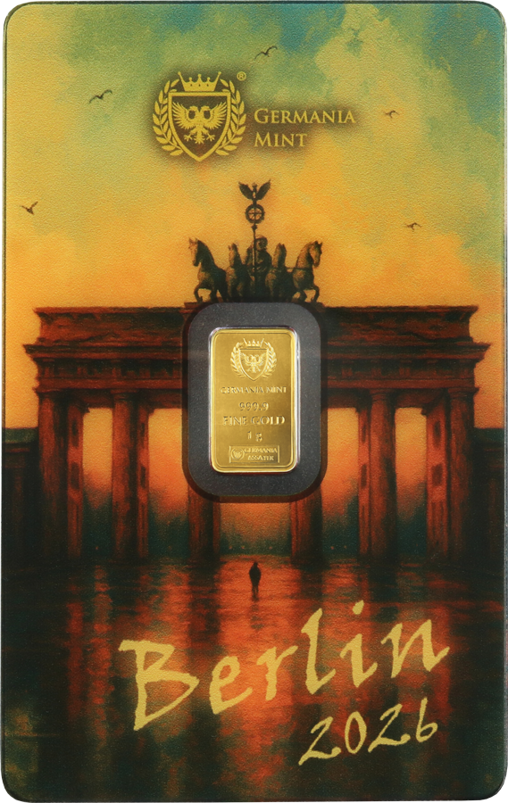 Germania WMF Berlin 2026, Goldbarren 1g**
