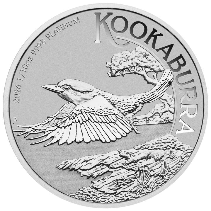 Kookaburra 1/10 Unze Platin 2026