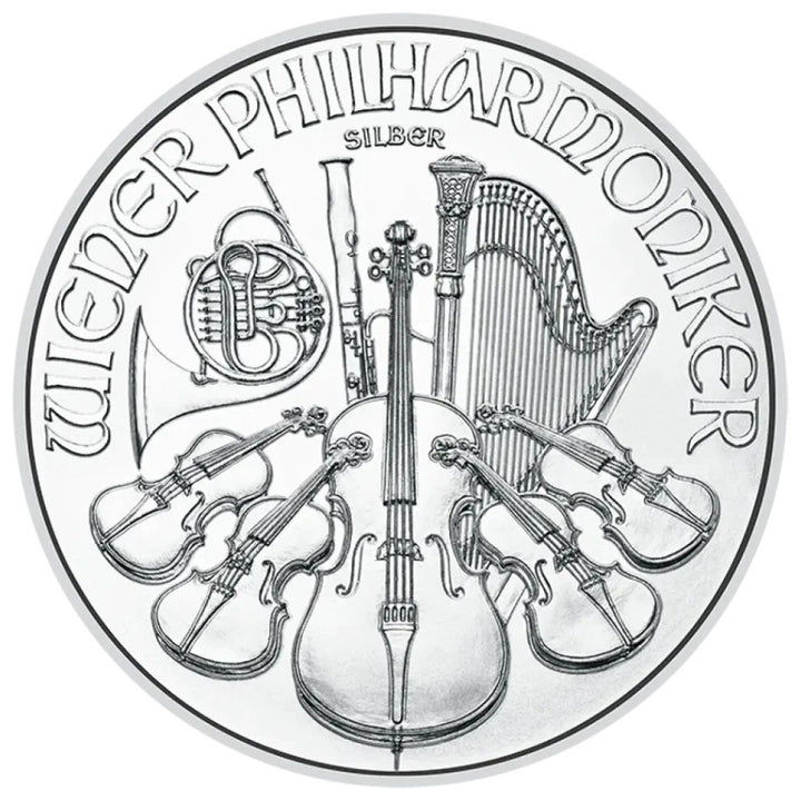 Wiener Philharmoniker 2026, 1 Oz Silbermünze