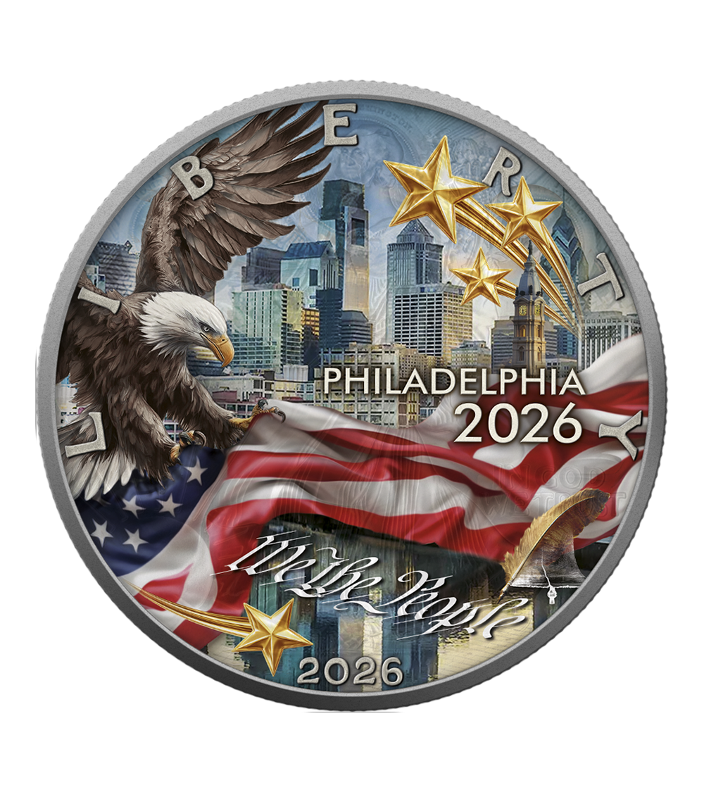 USA 2026 - American Eagle American Independence - Present Ag999 1 oz