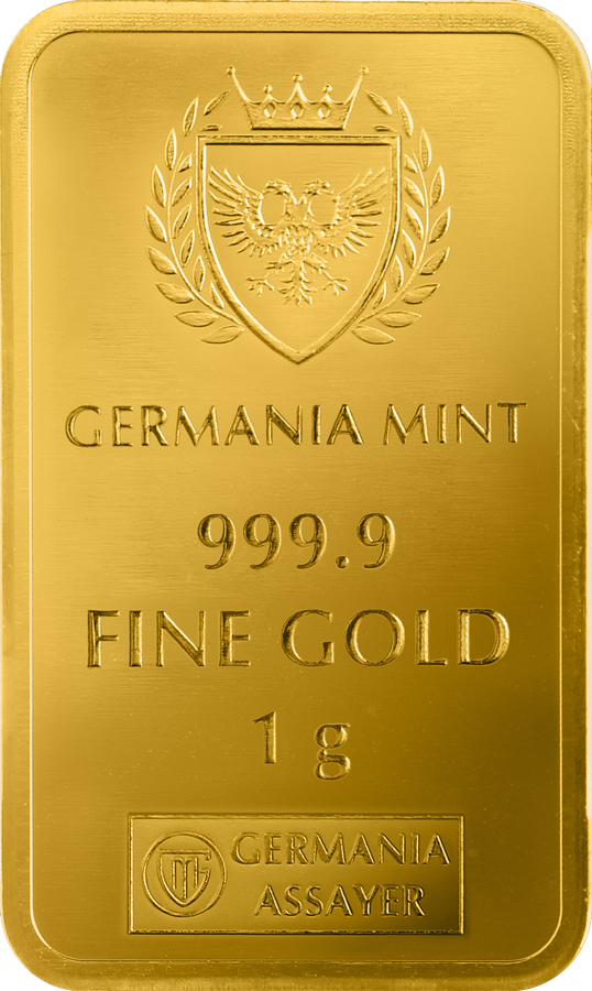 Germania WMF Berlin 2026, Goldbarren 1g**