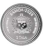 Samoa Seahorse 2026 – 1 oz Silbermünze | Ag .999 | BU | Samoa