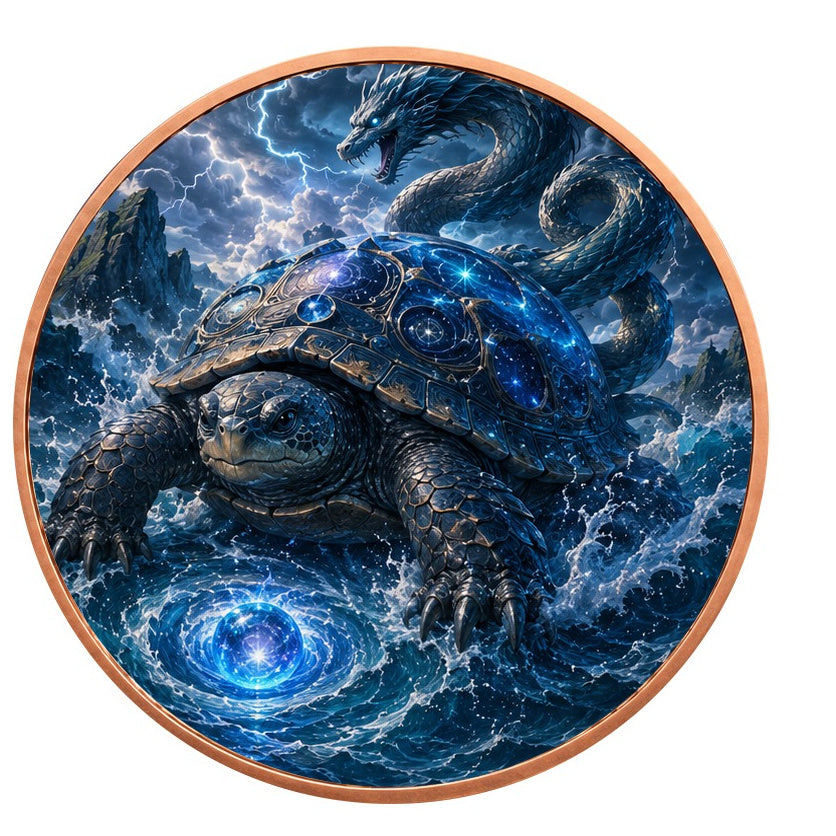 Sternenschildkröte – 1 oz Kupfermedaille