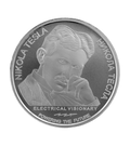 Nikola Tesla Energy Medicine -2026- 1 Unze Silber