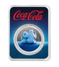 Coca-Cola Polar Bears – 1 oz Silbermedaille