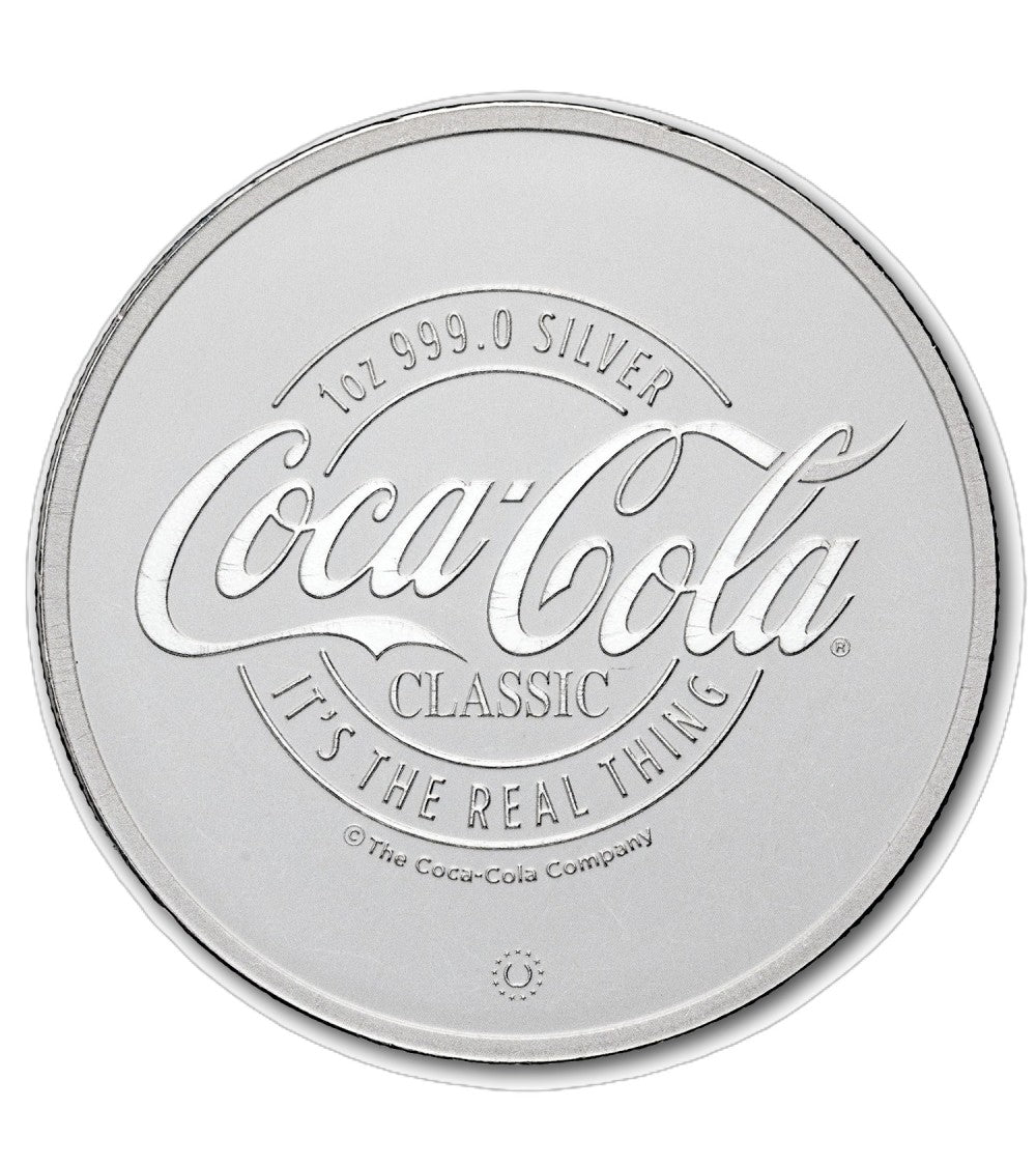 Coca-Cola Polar Bears – 1 oz Silbermedaille