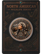 Spirit of the Tribes – North American Wildlife Series 1 oz Kupfer 999 High Relief Colors 2026