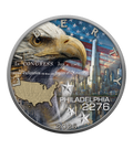 Silbermünze 1 oz – American Eagle: American Independence – Future 2026 | Ag .999 | Antik-Finish | Limitiert 500 Stück
