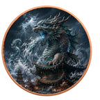 Sturmdrache über der Pagode – 1 oz Kupfermedaille