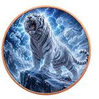 Weißer Tiger des Nordens – 1 oz Kupfermedaille